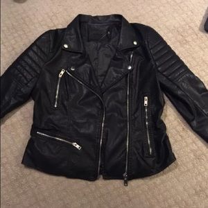 Leather jacket